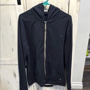Dark Hoodie with Front Pockets